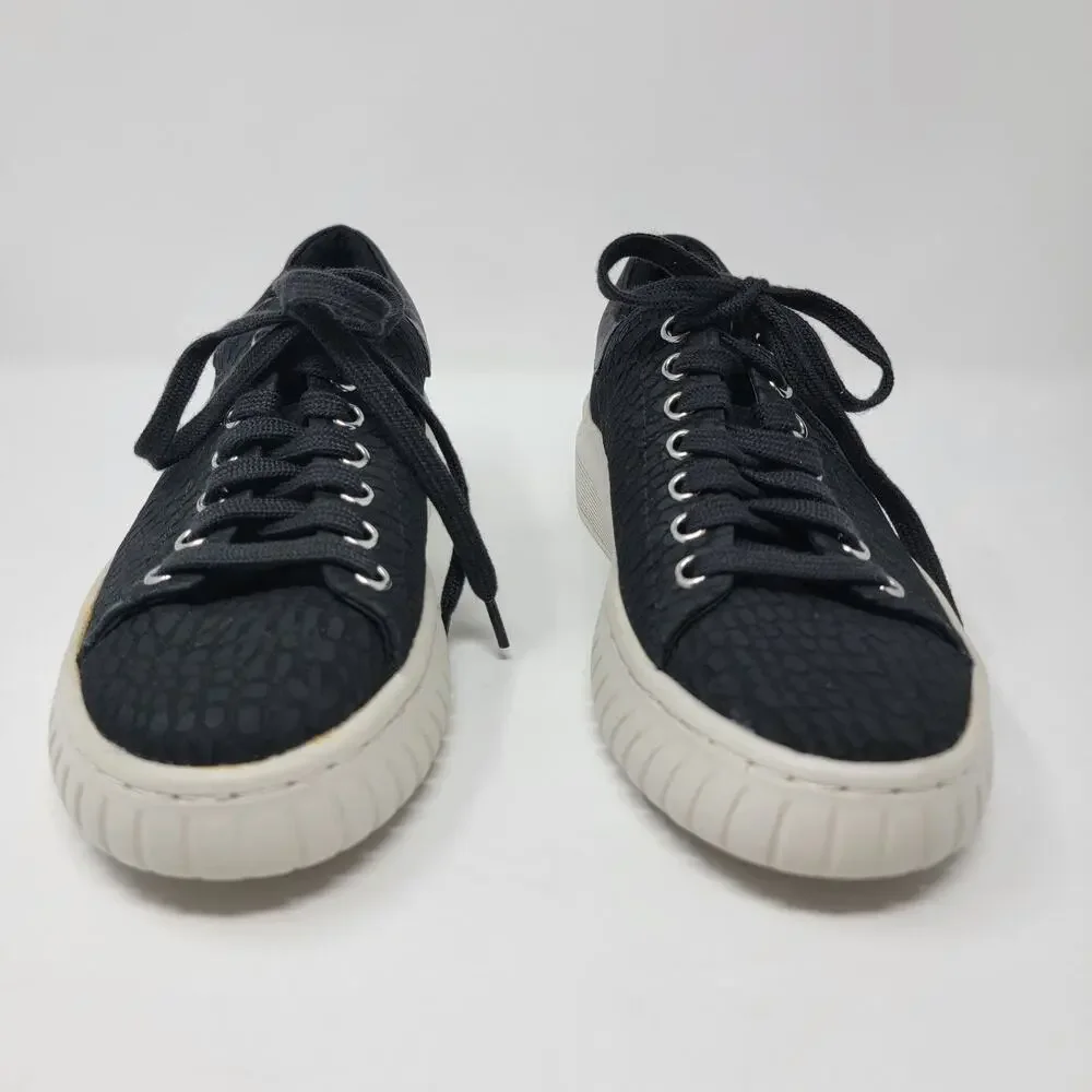 Sofft Parykn Platform Sneaker Women's 6.5 M Black